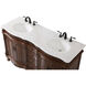 Windsor 60 X 22 X 36 inch Teak Vanity Sink Set