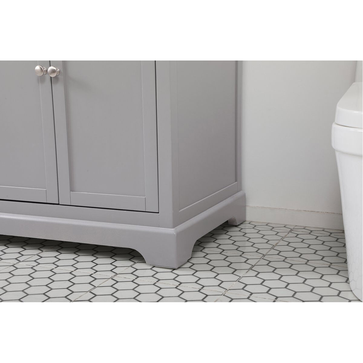 Franklin 72 X 22 X 35 inch Grey Bathroom Vanity Cabinet