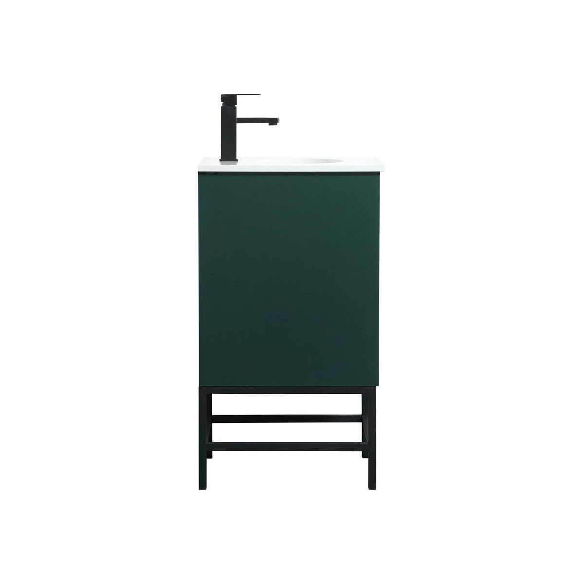 Eugene 19 X 18 X 33.5 inch Green Vanity Sink Set