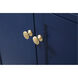 Clarence 72 X 22 X 35 inch Blue Vanity Sink Set
