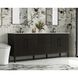 Blakely 84 X 34 inch Chocolate Oak Bathroom Vanity Cabinet
