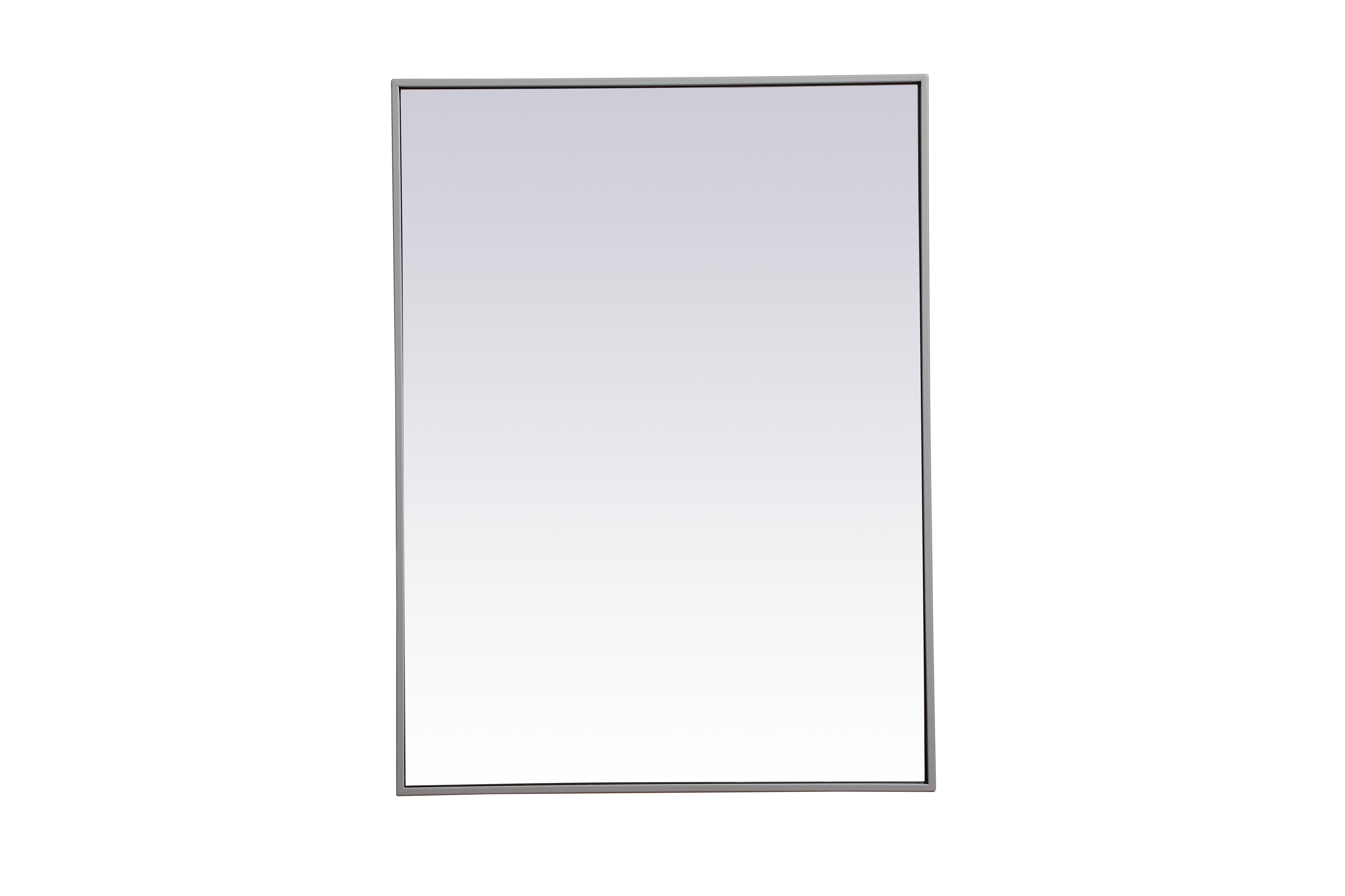 Eternity 36 X 27 inch Grey Wall Mirror in Gray