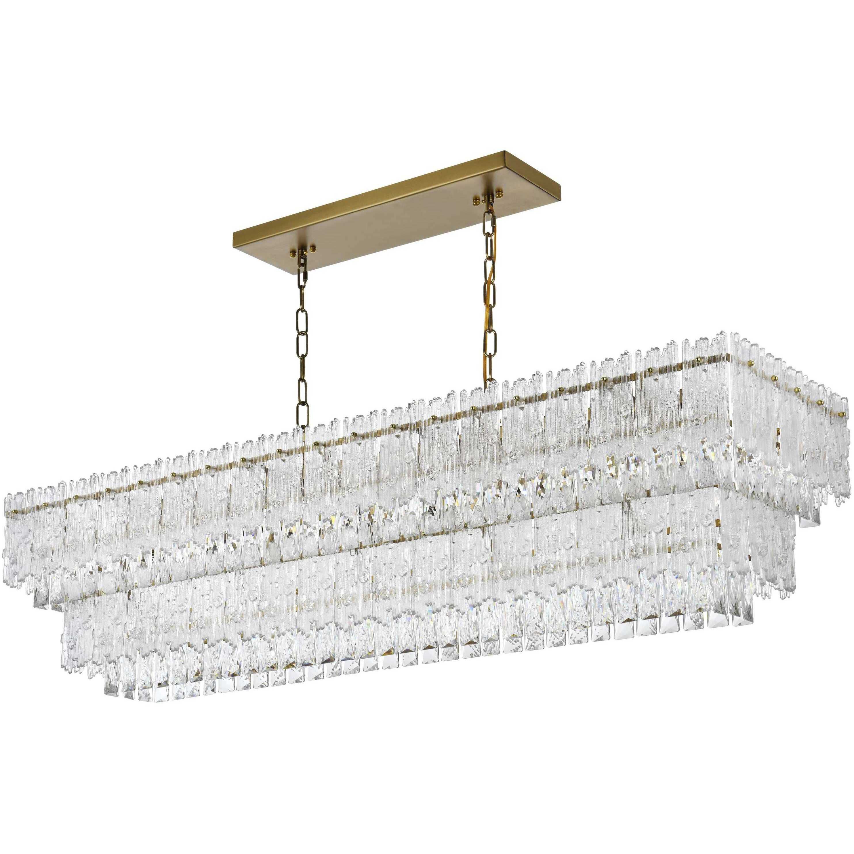 Emilia 8 Light 14 inch Satin Gold Chandelier Ceiling Light
