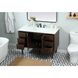 Cyrus 48 X 22 X 33.5 inch Walnut Vanity Sink Set in Not Included