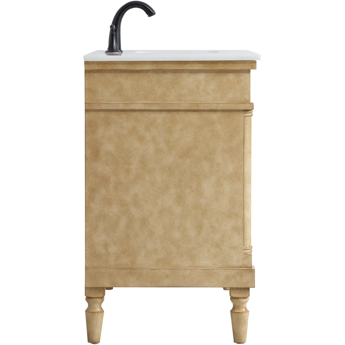 Lexington 42 X 21.5 X 35 inch Antique Beige Vanity Sink Set