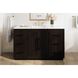 Chase 54 X 34 inch Chocolate Oak Bathroom Vanity Cabinet