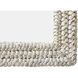 Marlowe 36 X 24 inch Linen White Mirror