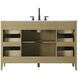 Millie 54 X 35 inch Honey Brown Bathroom Vanity Cabinet
