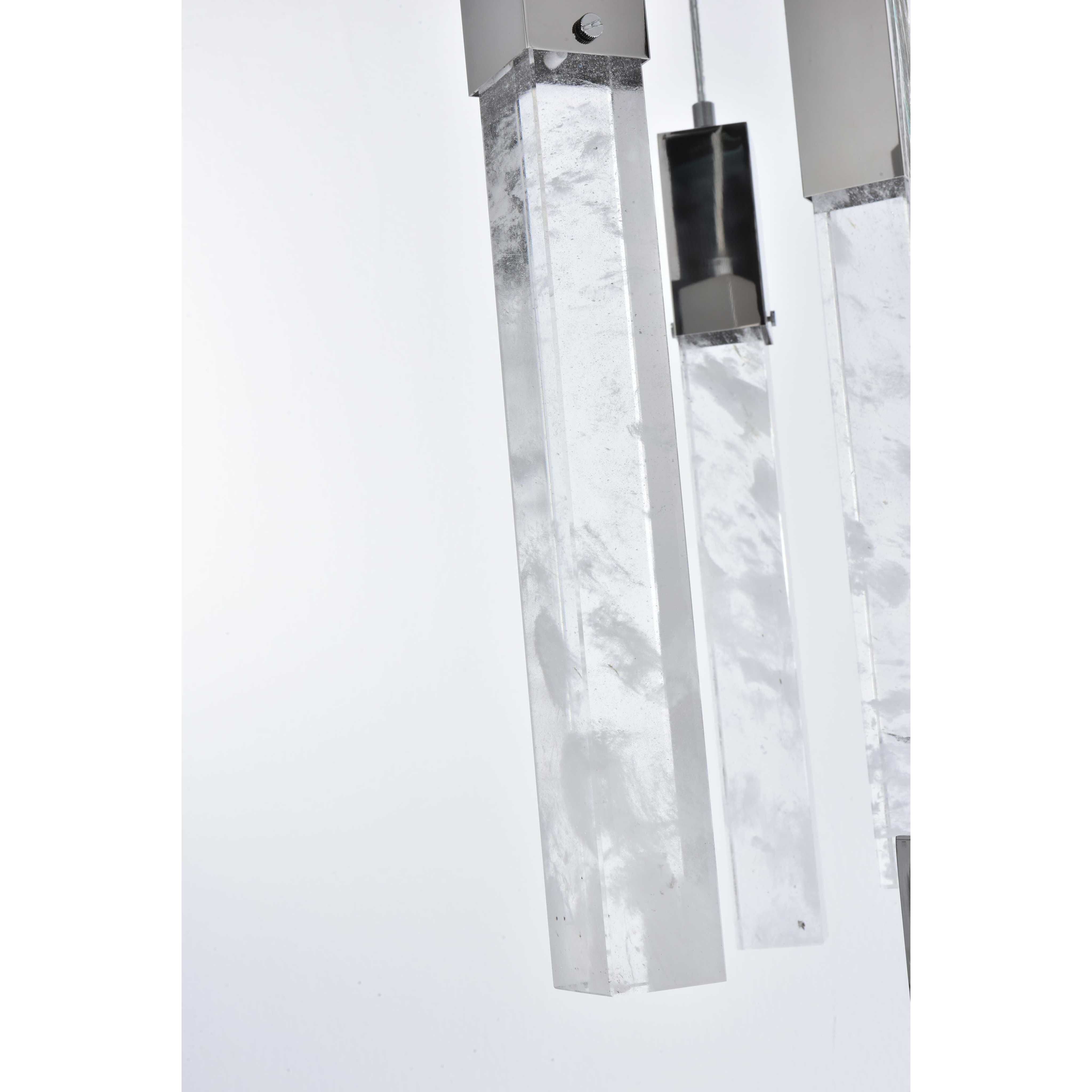 Aurora 25 Light 42 inch Chrome Chandelier Ceiling Light