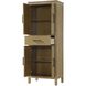 Alina Linen Oak Bathroom Storage Cabinet