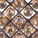 Madison 8 Light 27.5 inch Polished Nickel Pendant Ceiling Light in Golden Teak, Urban Classic