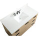 Baldwin 48 X 22 X 34 inch Maple Vanity Sink Set