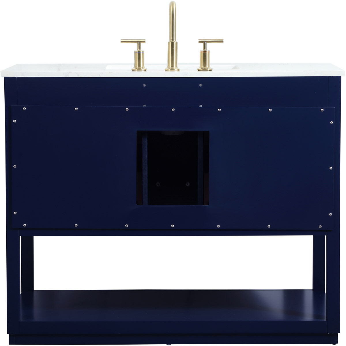 Larkin 42 X 22 X 34 inch Blue Vanity Sink Set