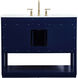 Larkin 42 X 22 X 34 inch Blue Vanity Sink Set
