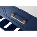 Clement 60 X 22 X 34 inch Blue Bathroom Vanity Cabinet