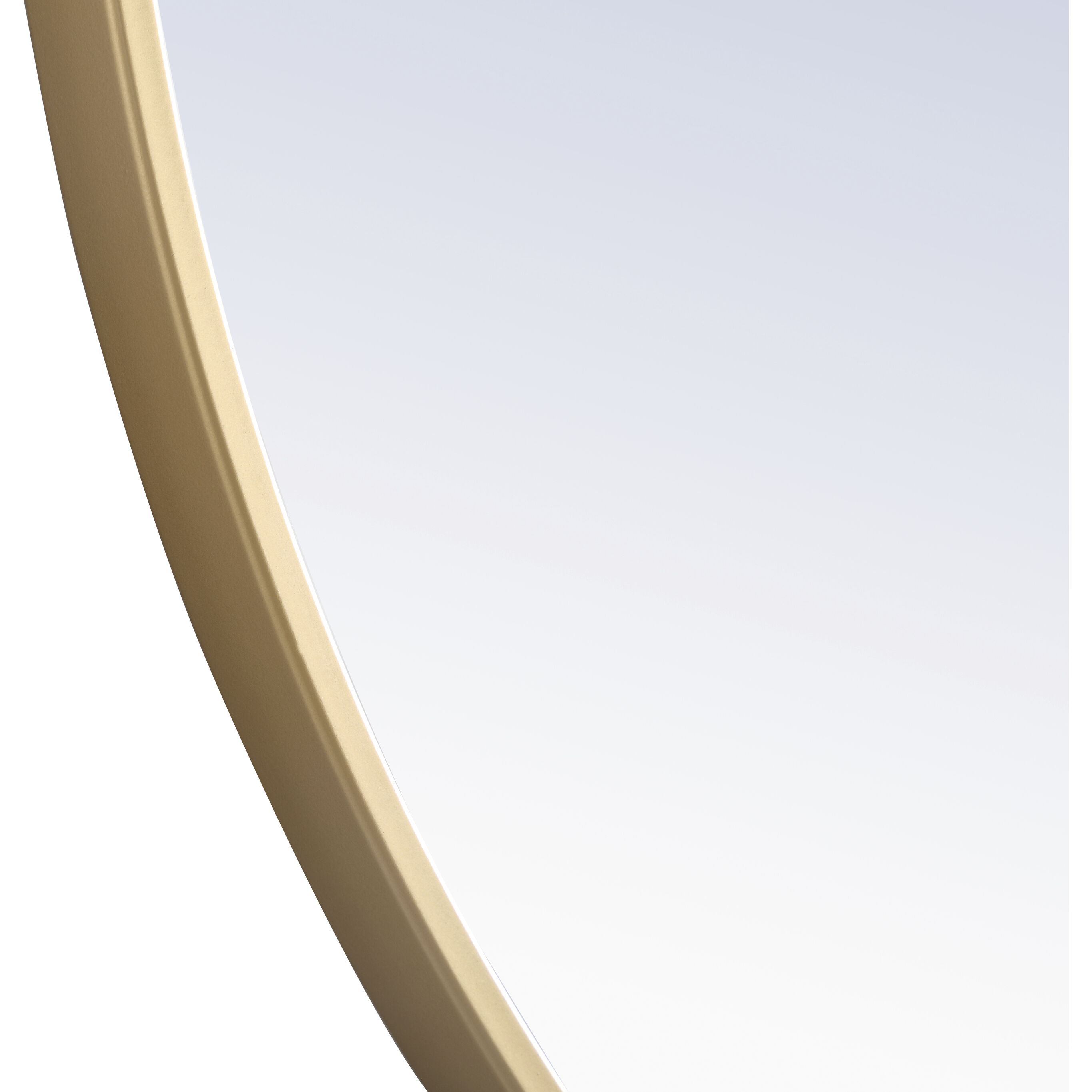 Eternity 32 X 32 inch Brass Wall Mirror