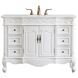 Oakland 48 X 22 X 36 inch Antique White Vanity Sink Set