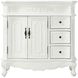 Danville 36 X 36 inch Antique White Bathroom Vanity Cabinet