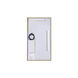 Pier 36 X 18 inch Brass LED Mirror