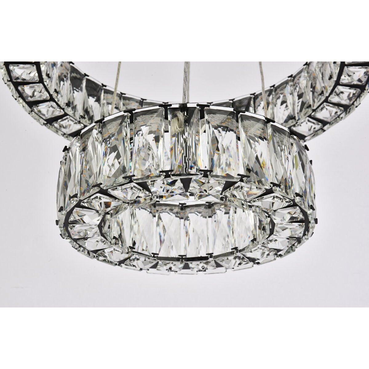 Monroe 2 Light 18 inch Black Pendant Ceiling Light