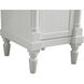Lexington 19 X 18 X 35 inch Antique White Vanity Sink Set 