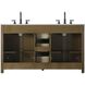 Alina 60 X 34 inch Hazel Oak Bathroom Vanity Cabinet