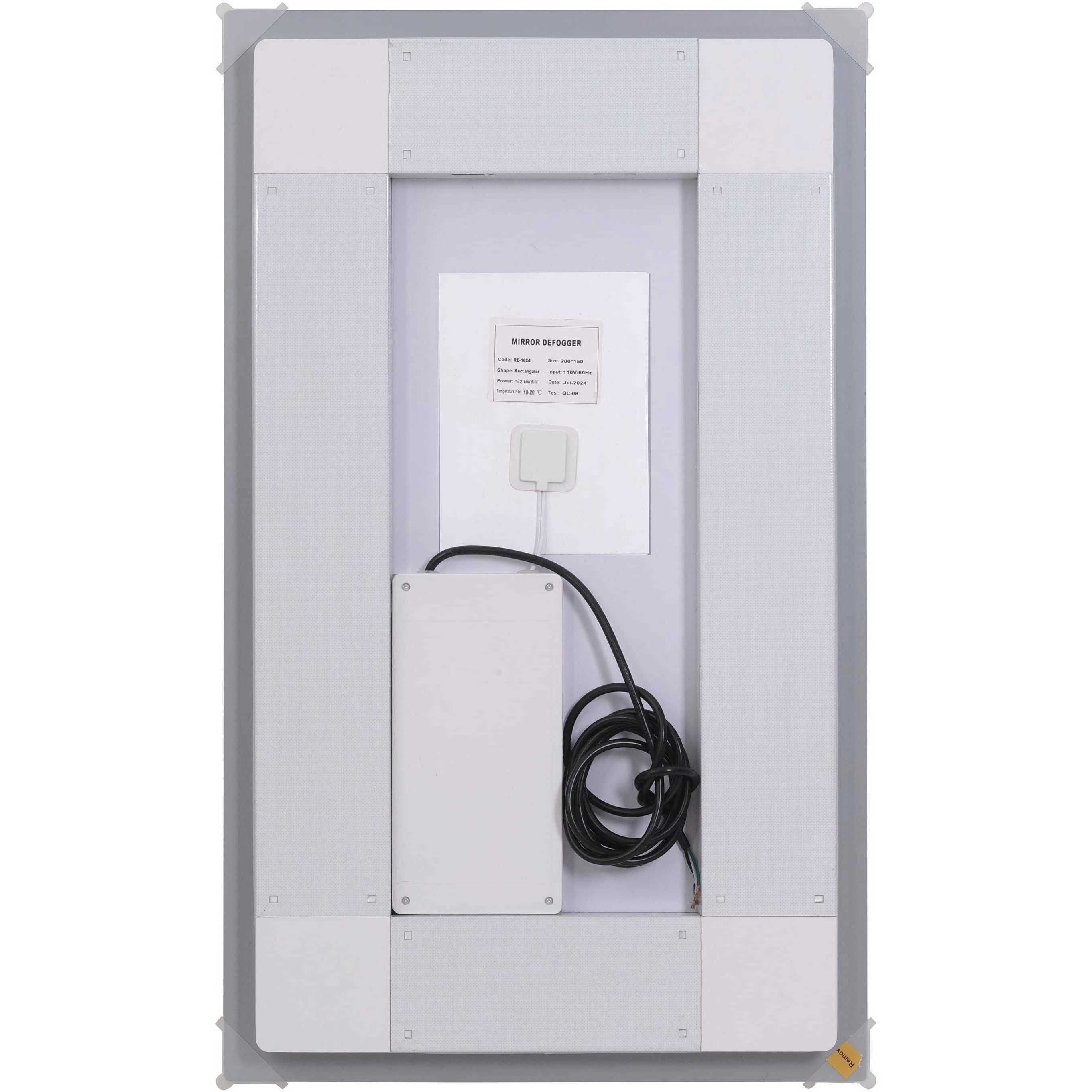 Riven 30 X 18 inch White LED Mirror