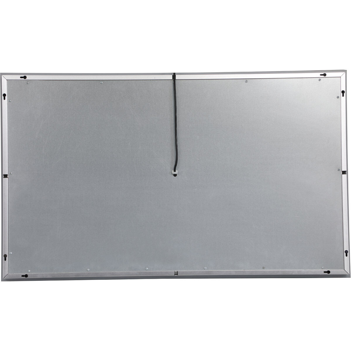 Helios 40 X 24 inch Silver Lighted Wall Mirror