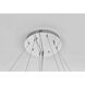 Bowen 2 Light 35.5 inch Chrome Chandelier Ceiling Light