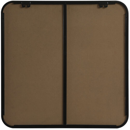 Evermore 24 X 24 inch Black Vanity Mirror