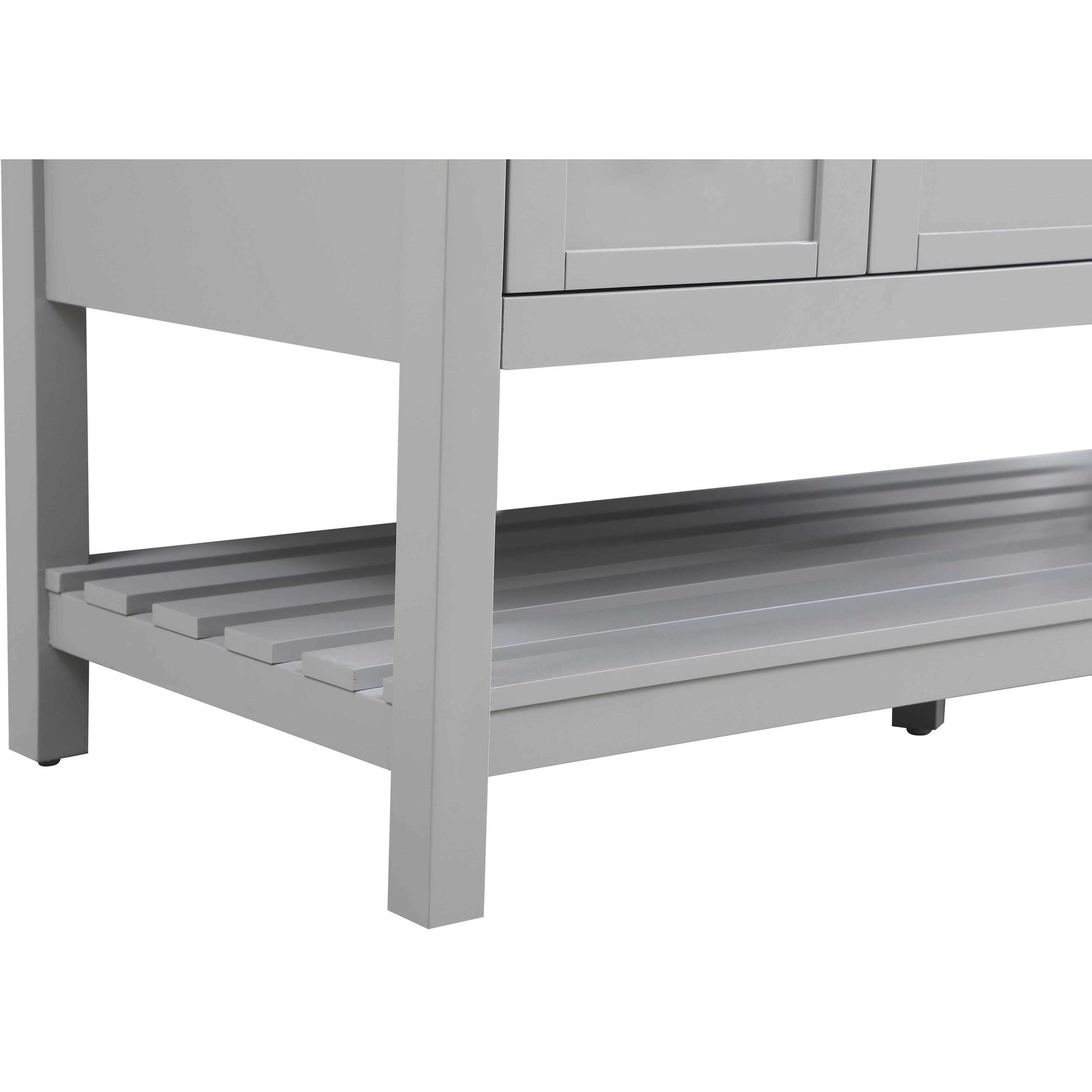 Theo 54 X 34 inch Grey Bathroom Vanity Cabinet