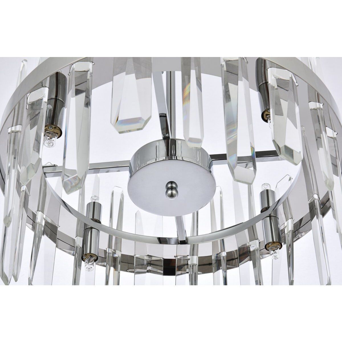 Serena 8 Light 16 inch Chrome Pendant Ceiling Light