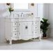 Oakland 48 X 22 X 36 inch Antique White Vanity Sink Set
