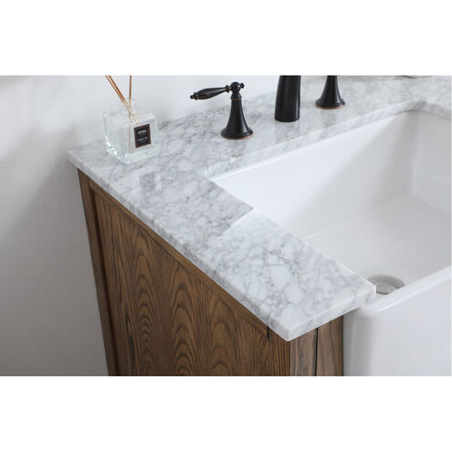 Franklin 36 X 22 X 35 inch Driftwood Bathroom Vanity Cabinet