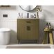 Chandler 30 X 34 inch Chestnut Brown Bathroom Vanity Cabinet