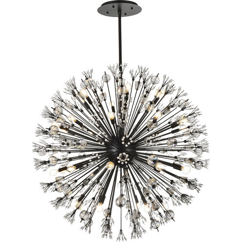 Vera 32 Light 44 inch Black Pendant Ceiling Light