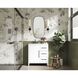 Millie 32 X 35 inch White Bathroom Vanity Cabinet