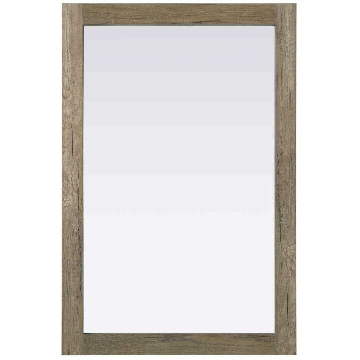 Norah 36 X 24 inch Natural Oak Mirror