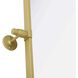 Amoura 30 X 27 inch Brass Mirror