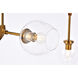Cavoli 5 Light 43 inch Brass Chandelier Ceiling Light