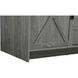 Austin 54 X 34 inch Rustic Grey Bathroom Vanity Cabinet