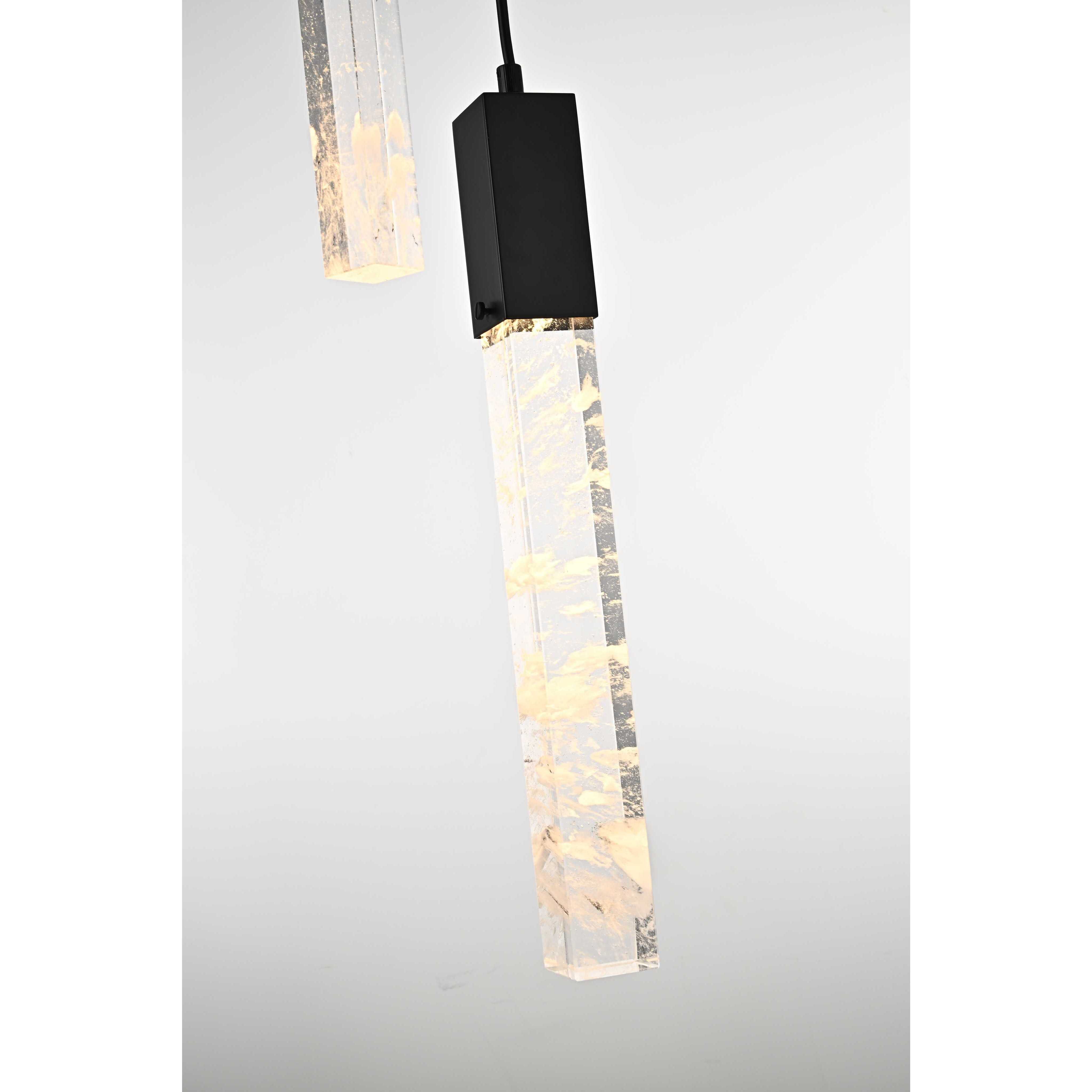 Aurora 36 Light 42 inch Black Chandelier Ceiling Light