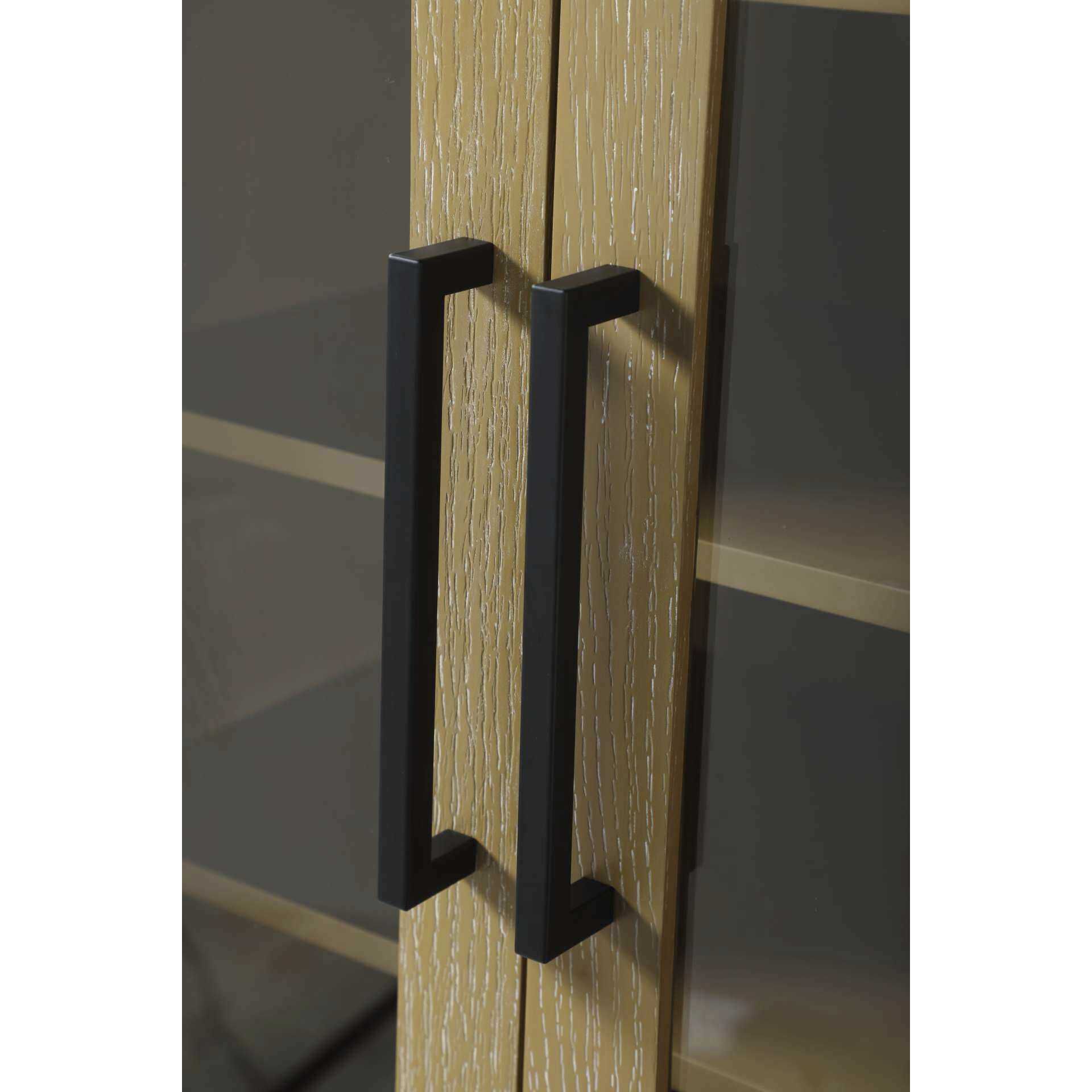 Blakely Linen Oak Bathroom Storage Cabinet