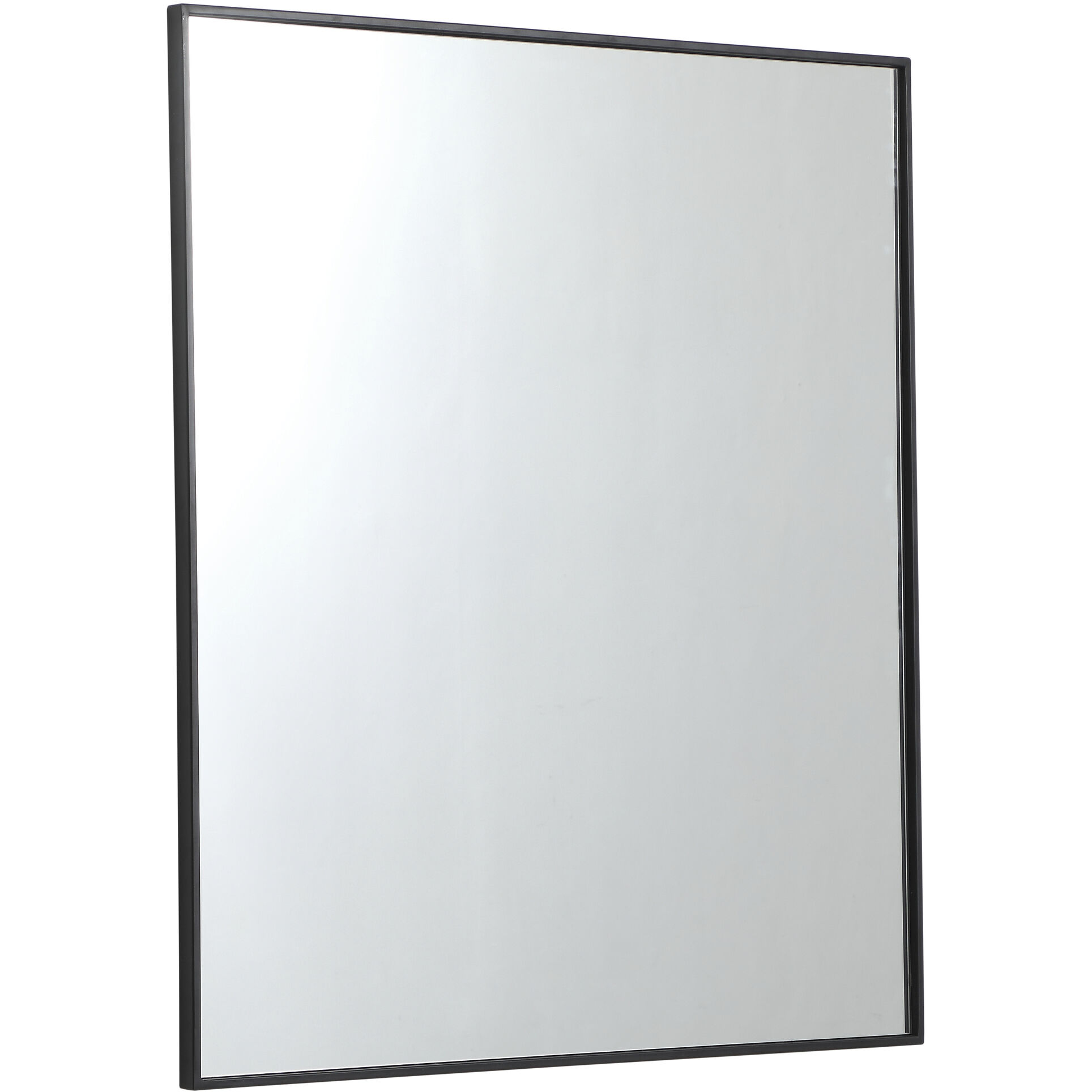 Monet 40 X 36 inch Black Wall Mirror