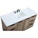 Blake 54 X 22 X 34 inch Natural Oak Vanity Sink Set