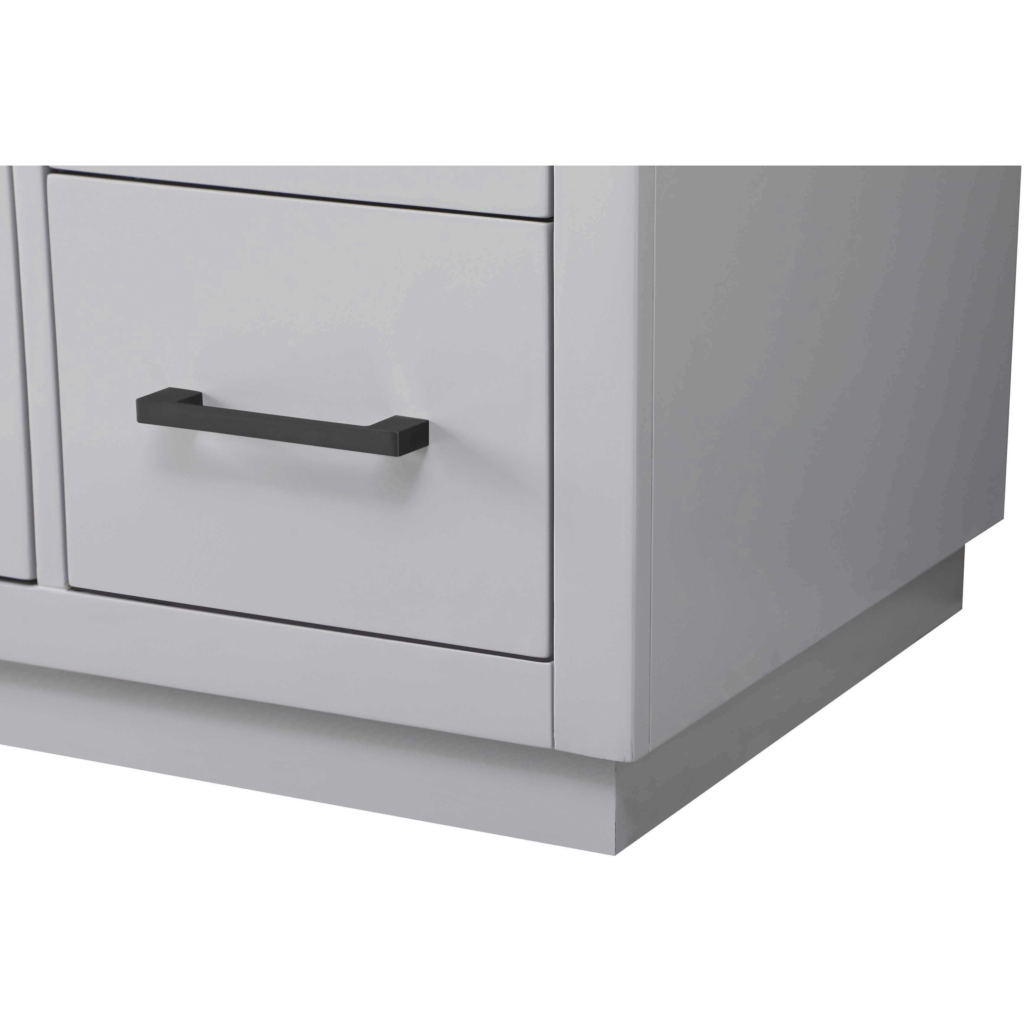 Chase 54 X 34 inch Grey Bathroom Vanity Cabinet