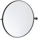 Everly 30 X 30 inch Black Mirror