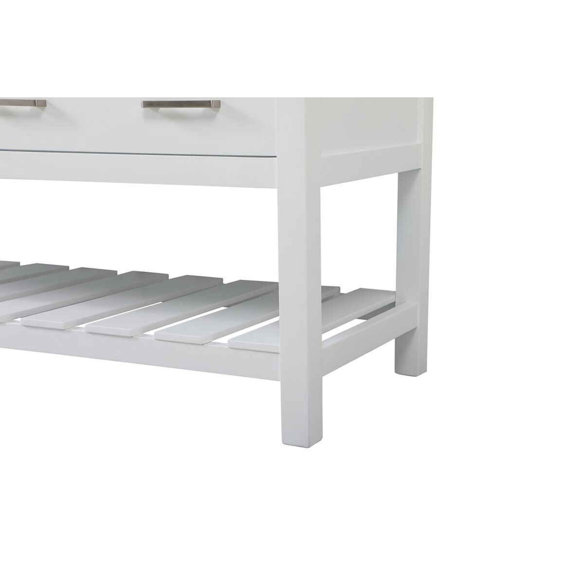 Clement 60 X 22 X 34 inch White Bathroom Vanity Cabinet