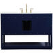 Larkin 48 X 22 X 34 inch Blue Vanity Sink Set