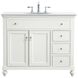 Otto 42 X 21 X 35 inch Antique White Vanity Sink Set
